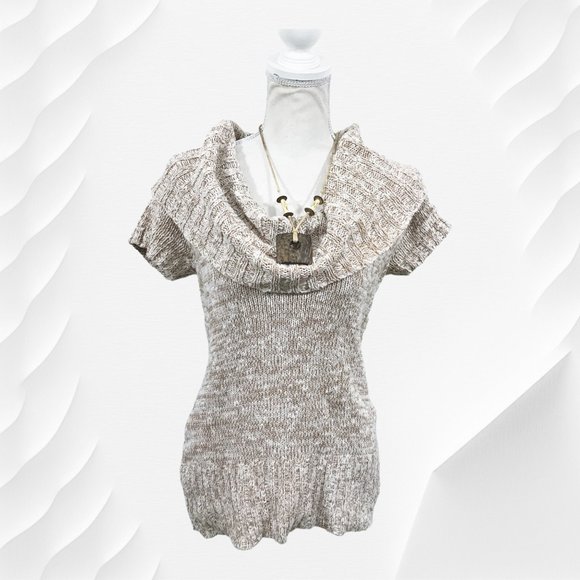 Hannah Cowl Neck Knit Sweater S - Picture 1 of 8